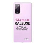 Evetane Coque Samsung Galaxy S20 FE 360 intégrale transparente Motif Maman raleuse Tendance