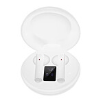 Avizar Ecouteurs sans-fil Blanc pour Tous les appareils compatible avec la fonctionnalités Bluetooth