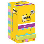 POST-IT Bloc-note adhésif Super Sticky Notes, 76 x 76 mm