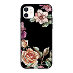 LaCoqueFrançaise Coque iPhone 12 Mini Silicone Liquide Douce Amour en fleurs