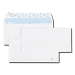 GPV Boîte de 500 enveloppes blanches DL 110x220 80 g précasées bande de protection