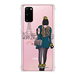 LaCoqueFrançaise Coque Samsung Galaxy S20 anti-choc souple angles renforcés transparente Motif Working girl