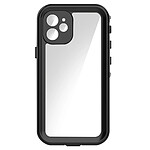 Redpepper Coque Intégrale pour iPhone 11 Waterproof IP68  Contour Noir