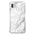 LaCoqueFrançaise Coque Samsung Galaxy A40 anti-choc souple angles renforcés transparente Motif Marbre gris