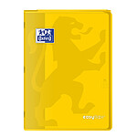 OXFORD Cahier Easybook agrafé 21x29.7cm 96 pages grands carreaux 90g jaune