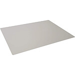 DURABLE Sous-main Bord Rainuré 650x500mm PP Opaque Gris