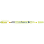 PENTEL Surligneur Illumina Flex Pastel, jaune pastel x 10