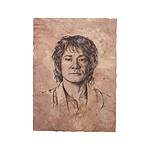 Le Hobbit - Impression Art Print Portrait of Bilbo Baggins 21 x 28 cm