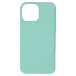 Avizar Coque iPhone 13 Pro Silicone Semi-rigide Finition Soft-touch turquoise