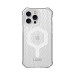 Coque UAG Essential Armor Magsafe pour iPhone 14 Pro Frosted Ice-TRANSPARENT