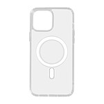 Avizar Coque MagSafe iPhone 13 Pro Antichoc avec Cercle magnétique Transparent