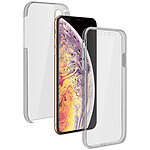 Avizar Coque Apple iPhone XS Max Protection 360° Silicone + Polycarbonate Transparent