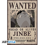 One Piece -  Poster Wanted Jinbe (52 X 35 Cm)
