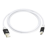 LinQ Câble USB vers Micro-USB Charge et Transfert Longueur 2m Noir