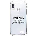 Evetane Coque Samsung Galaxy A20e anti-choc souple angles renforcés transparente Motif Parfaite Avec De Jolis Défauts