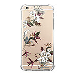 LaCoqueFrançaise Coque iPhone 6/6S anti-choc souple angles renforcés transparente Motif Fleurs Sauvages