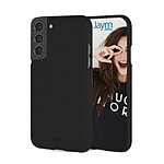 Jaym Coque pour Samsung Galaxy A03s Premium Soft Feeling Noir