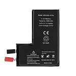 Clappio Batterie sans BMS pour iPhone 14 Pro Capacité 3200mAh Noir