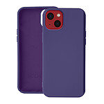Avizar Coque iPhone 13 Silicone Semi-rigide Finition Soft-touch violet