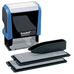 TRODAT Kit timbre à encrage automatique Typo Printy 4912