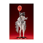 « Il » est revenu 2017 - Statuette Bishoujo 1/7 Pennywise Monochrome 25 cm