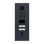 Doorbird - Portier vidéo IP avec lecteur de badge RFID - D2102FV FINGERPRINT RAL 7016