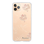 LaCoqueFrançaise Coque iPhone 11 Pro silicone transparente Motif Fleurs Blanches ultra resistant