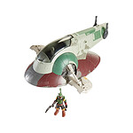Star Wars Mission Fleet - Véhicule avec figurine Firespray with Boba Fett 6 cm