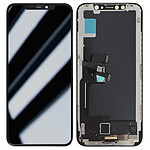 Clappio Écran LCD Alcalian pour iPhone X et Vitre Tactile Avec Châssis Noir