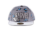 Marvel - Casquette Snapback Logo Marvel Retro Classic AOP