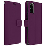 Avizar Housse Samsung Galaxy S20 Plus Étui Folio Porte carte Support Vidéo - violet