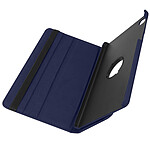 Avizar Housse Samsung Tab A7 Lite Clapet Support Rotatif 360° Portait / Paysage Bleu