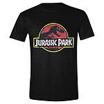 Jurassic Park - T-Shirt Classic Logo Jurassic Park - Taille XL