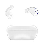 Avizar Ecouteurs sans-fil Blanc pour Tous les appareils équipés de la fonction Bluetooth