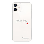 LaCoqueFrançaise Coque iPhone 12 mini silicone transparente Motif Dolce Vita ultra resistant