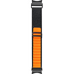 BigBen Connected Bracelet pour Galaxy Watch 4/4 Classic/5/5 Pro/6/6 Classic Boucle alpine Orange