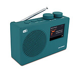 Metronic 477253 - Radio numérique DAB+ et FM RDS avec écran couleur - bleu