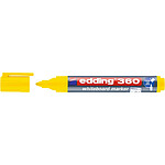 EDDING Marqueur pour Tableaux blancs 360 Jaune Pointe Ronde 1,5-3 mm x 10