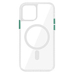 Avizar Coque Apple iPhone 12 Pro Max Magsafe Antichoc Cercle magnétique - vert