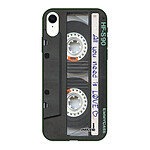 Evetane Coque iPhone Xr Silicone Liquide Douce vert kaki Cassette