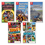 Pack 5 jeux pour enfants Nintendo Switch (Code in a Box)