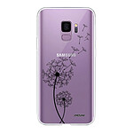 Evetane Coque Samsung Galaxy S9 360 intégrale transparente Motif Pissenlit Tendance