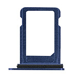 Clappio Tiroir Carte SIM pour iPhone 12 / 12 Pro Emplacement Nano SIM de remplacement Bleu