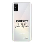 Evetane Coque Samsung Galaxy A41 360 intégrale transparente Motif Parfaite Avec De Jolis Défauts Tendance