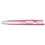 NT CUTTER Cutter A-301RP (P) Plastique, lame 9 mm, rose