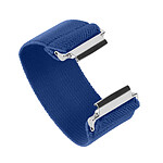 Avizar Bracelet Samsung Galaxy Watch 4 en nylon Tissé Auto ajustable bleu