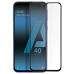 Avizar Film Écran Samsung Galaxy A40 Verre Trempé 9H Biseauté Transparent Bord noir
