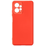 Avizar Coque pour Xiaomi Redmi Note 12 4G Silicone Semi-rigide Finition Douce au Toucher Fine  Rouge