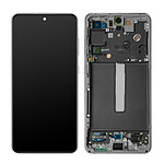 Samsung Bloc Complet pour Galaxy A52s Écran LCD Vitre Tactile Châssis Original  Blanc