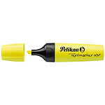 PELIKAN Surligneur Textmarker 490 Pointe biseautée 1 - 5 mm Jaune fluo x 10